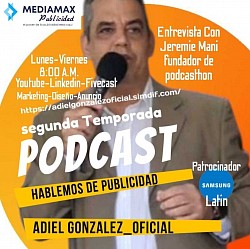Entrevista Con Jeremie Mani Fundador de Podcasthon (podcasthon 2026)